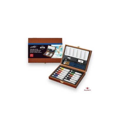 ESTUCHE MADERA ARTIST ACUARELAS,20 PIEZAS