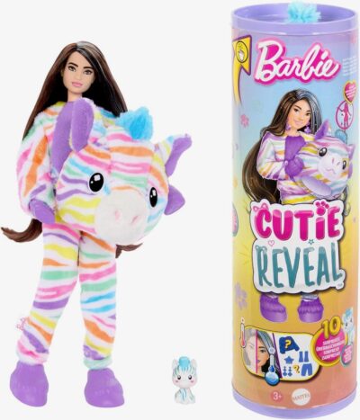 Barbie Cutie Reveal Sueños de colores Cebra