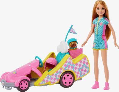 BARBIE STACIE AL RESCATE MUÑECA CON KART