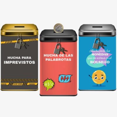 HUCHA CON CANDADO