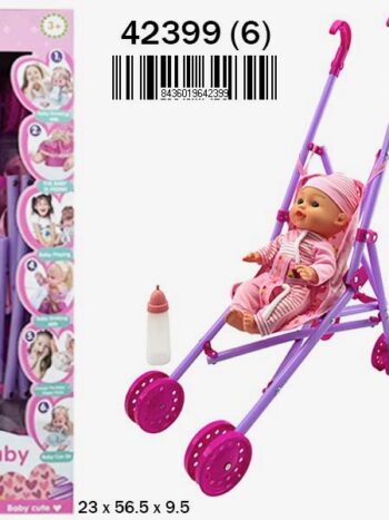 MUÑECO CON SONIDO Y CARRITO -2 Modelos