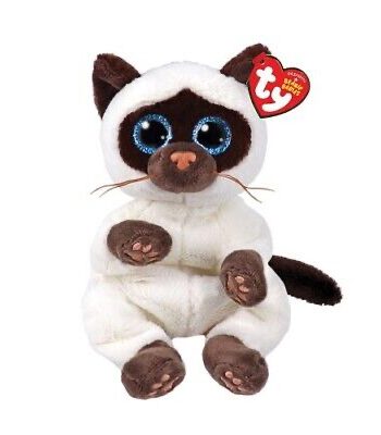 Ty Beanie Boo,  Gato Siamés 15CM