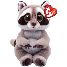 Ty Beanie Boo,  Mapache 15CM