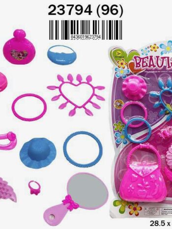 BLISTER BELLEZA ACCESORIOS CON BOLSO