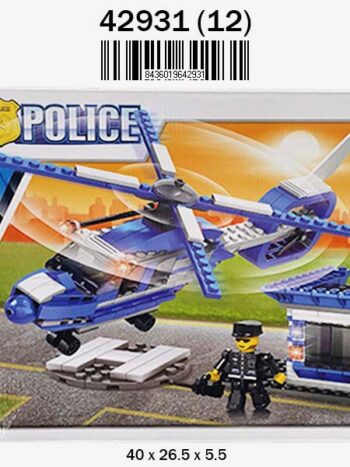 Juego MONTABLES POLICIA 292 Pzas.