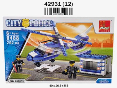 Juego MONTABLES POLICIA 292 Pzas.