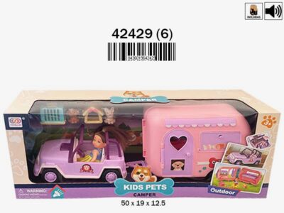 MUÑECA VEHICULO ROULOTTE
