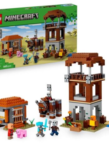 Lego 21278, Minecraft Puesto Avanzada Saqueadores