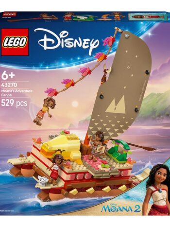 Lego 43270, Disney Princess Canoa Aventuras Vaiana