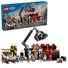 Lego 60472, City Desguace con Coches