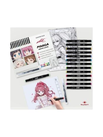 Starter pack Manga Anime Comic 26 piezas