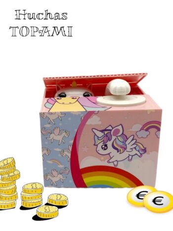 Gato Guardamonedas Unicorn design