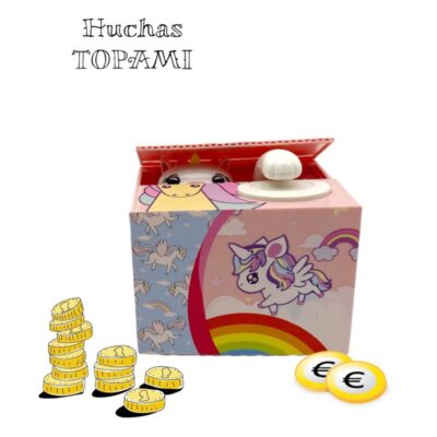 Gato Guardamonedas Unicorn design