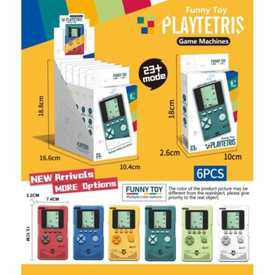 Máquinas marcianitos Playtetris vertical