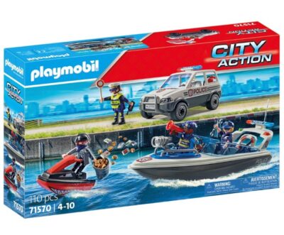 Playmobil 71570, Persecución policial en el agua