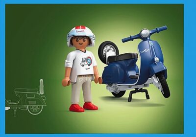 Playmobil 71622, 1969 Vespa 150 Sprint Veloce, azu