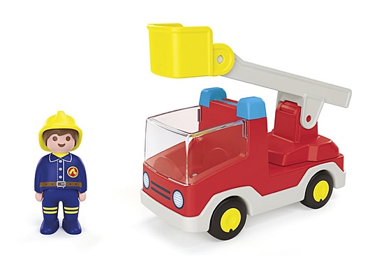 Playmobil 71683, JUNIOR: camión de bombero