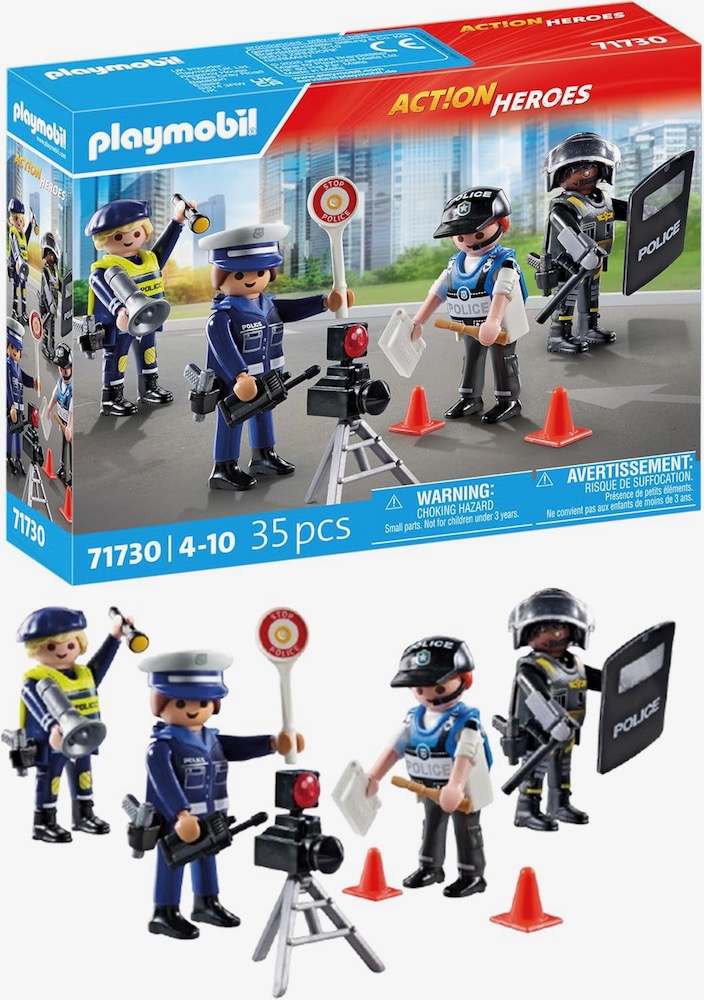 Playmobil 71730, Set de figuras de policía