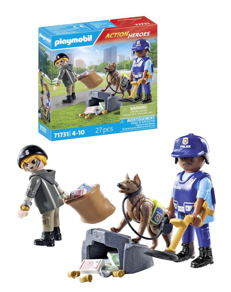 Playmobil 71731, Búsqueda policial