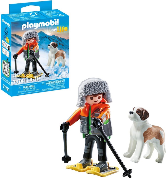 Playmobil 71741, Senderista con san Bernardo
