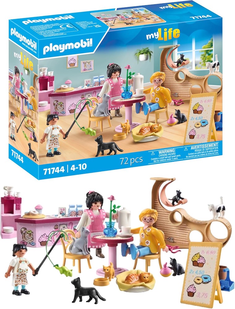 Playmobil 71744, Cafetería para gatos