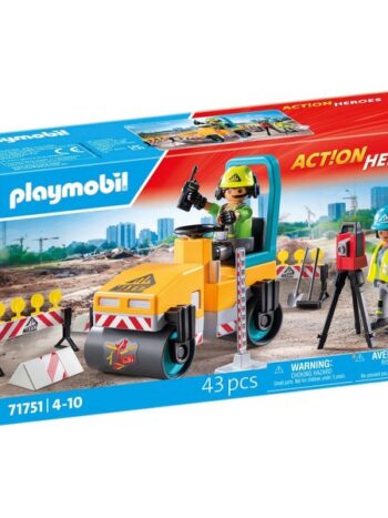 Playmobil 71751, Construcción de carreteras