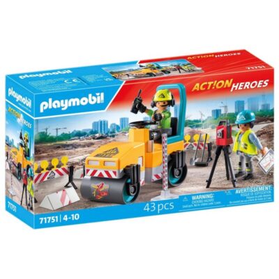 Playmobil 71751, Construcción de carreteras