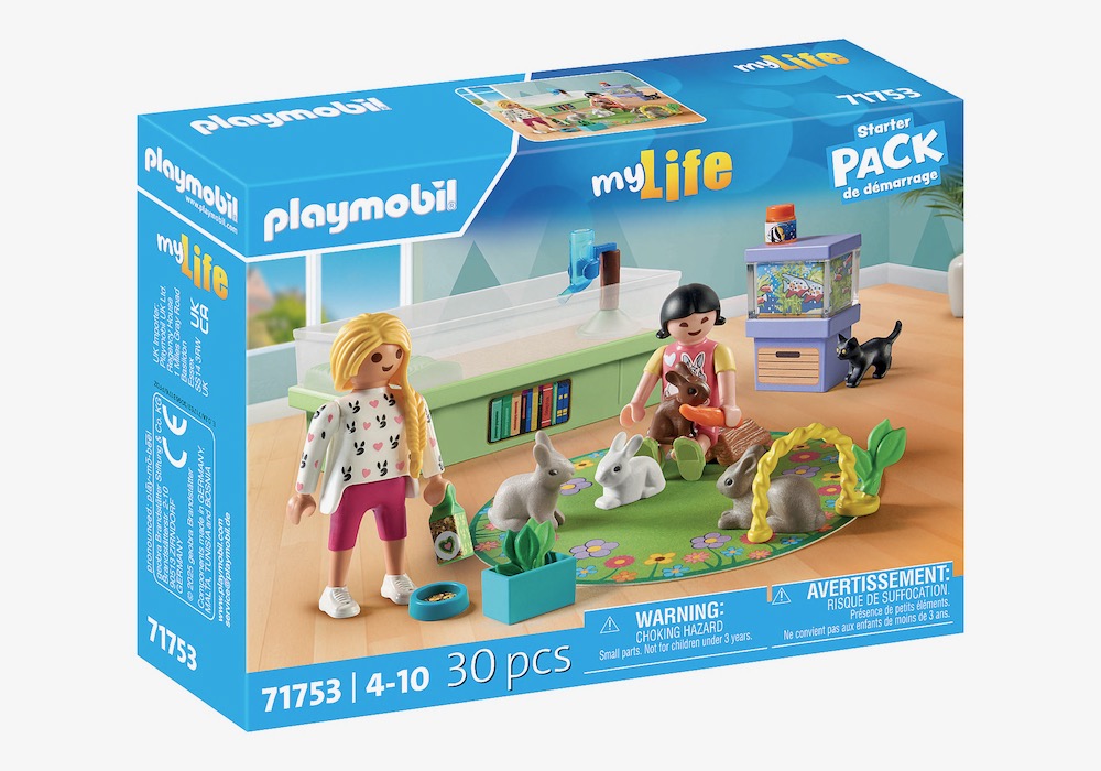 Playmobil 71753, Starter Pack Familia de conejos