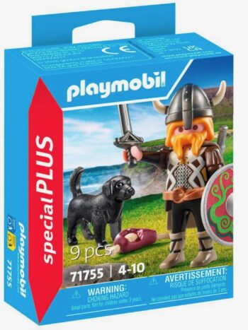 Playmobil 71755, Vikingo con perro guardián