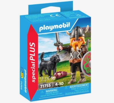 Playmobil 71755, Vikingo con perro guardián