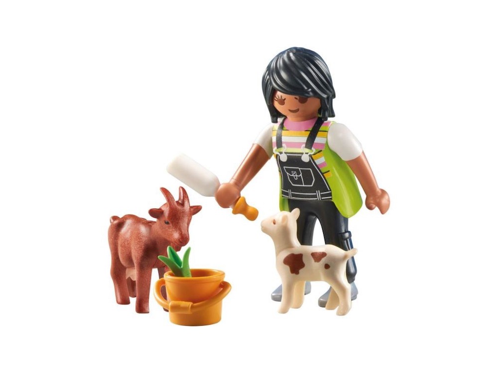 Playmobil 71759, Mujer con cabras