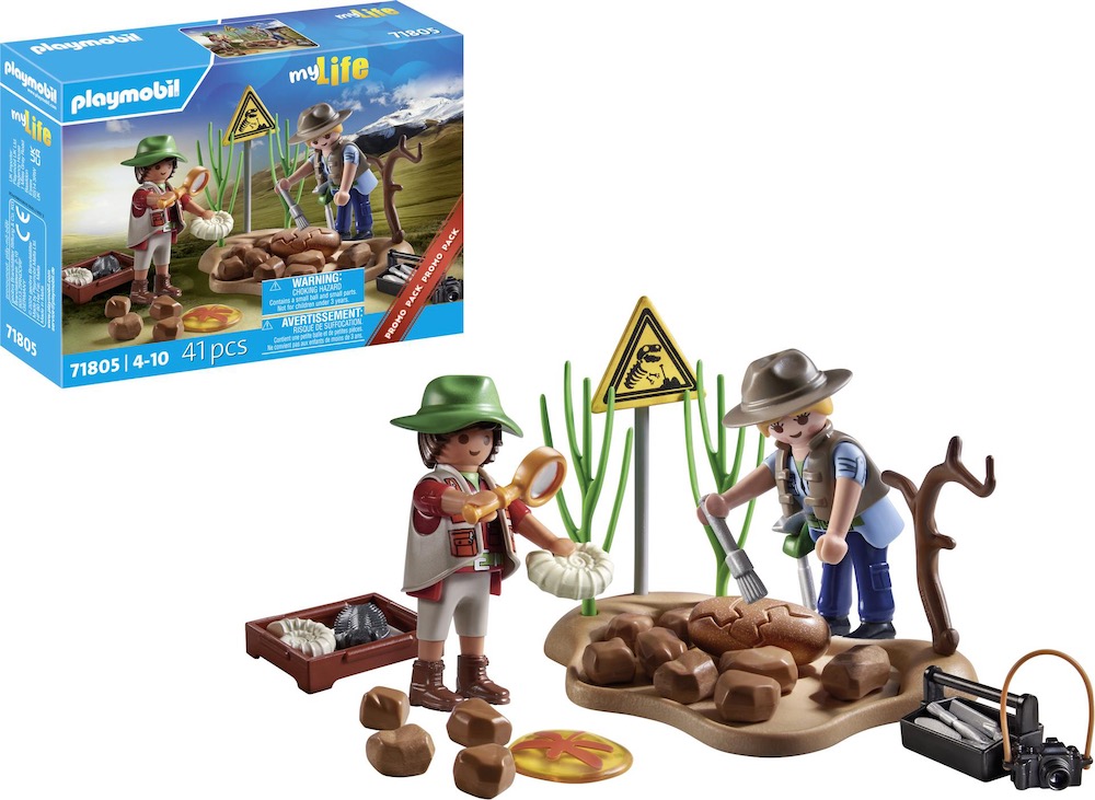 Playmobil 71805, Excavación paleontológica