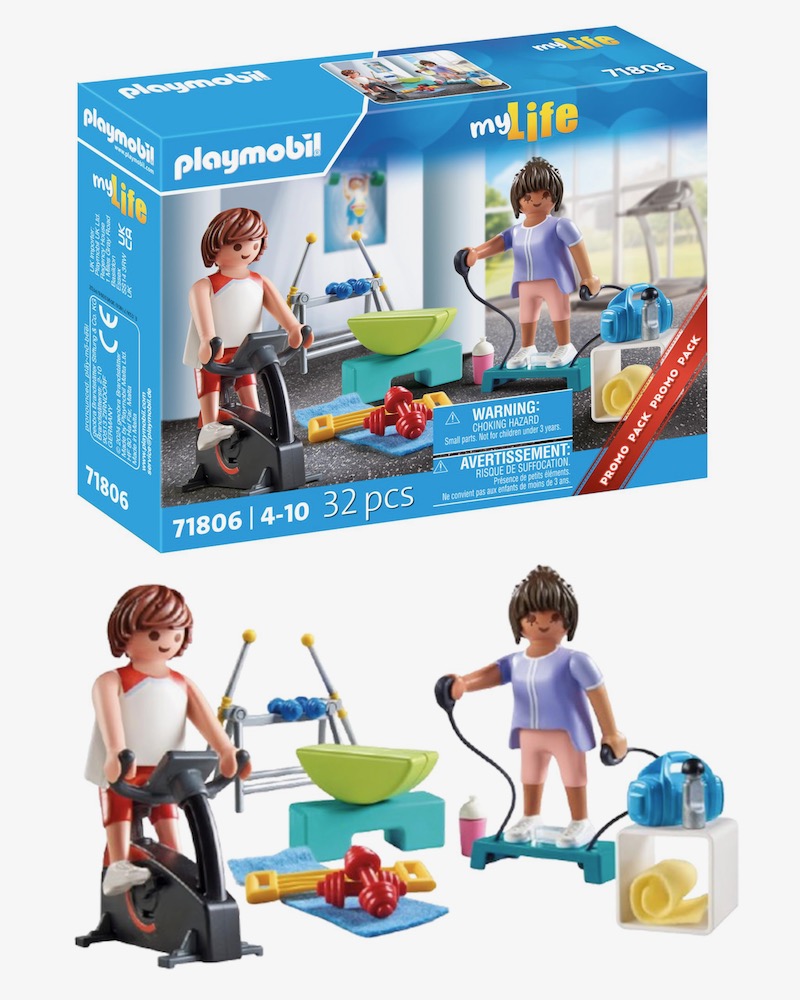 Playmobil 71806, Entrenamiento fitness