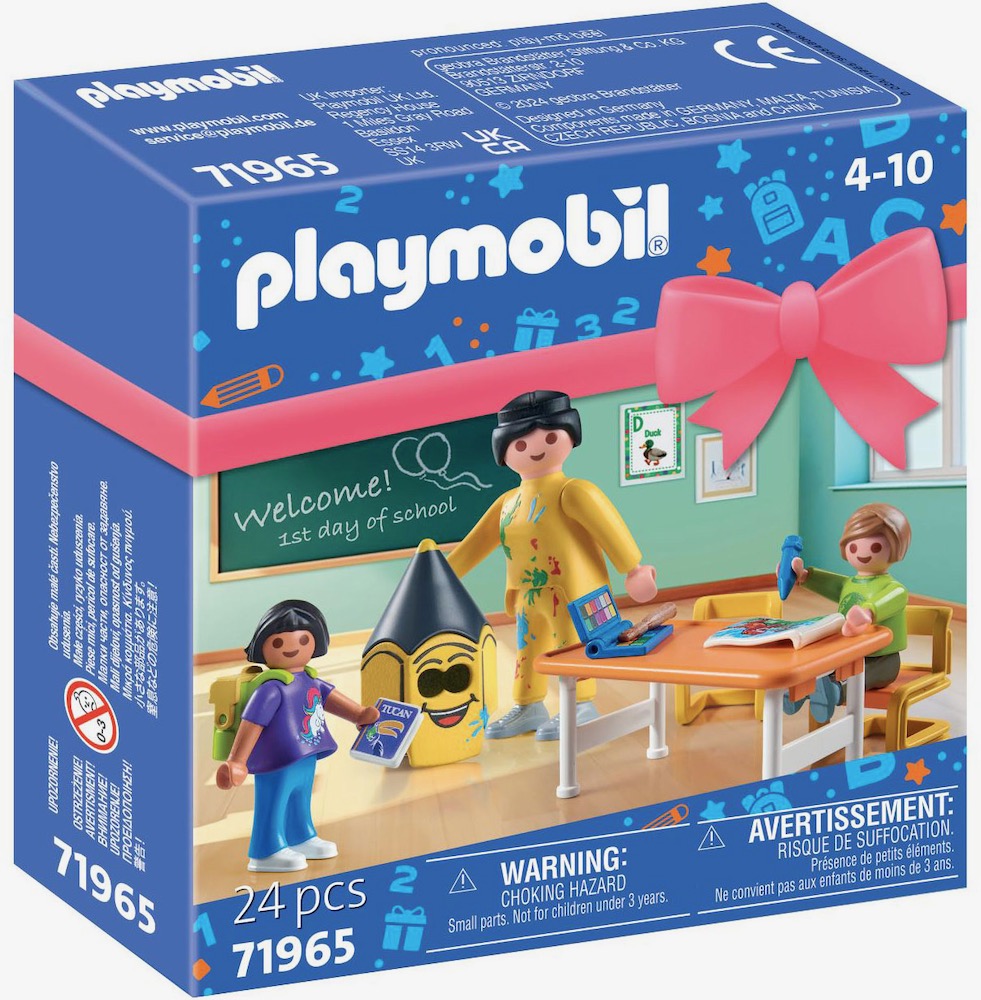 Playmobil 71965, Primer día de colegio