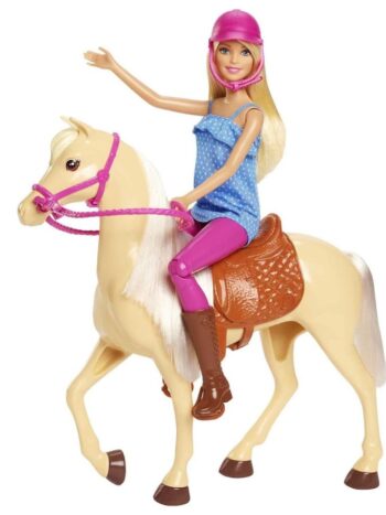 MUÑECA BARBIE CON CABALLO