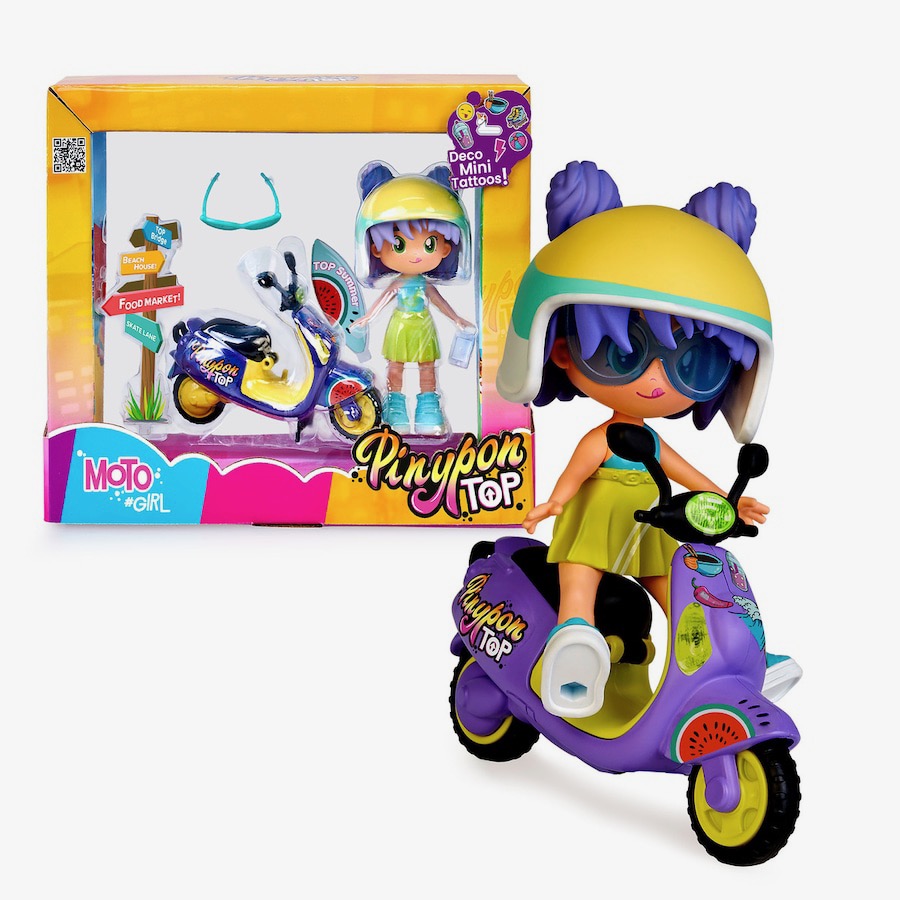 Pinypon TOP Moto Girl