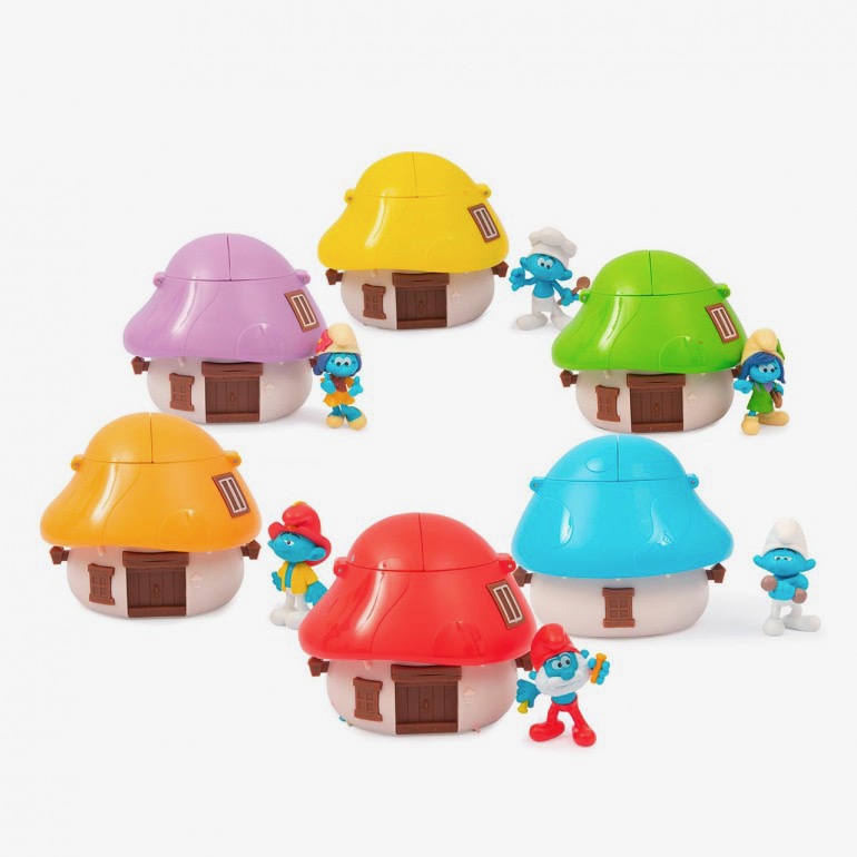 Pitufos - CASAS SORPRESA Surtidas