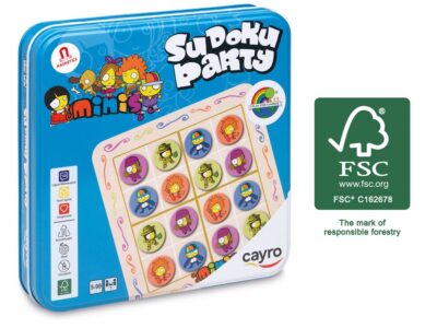 Juego SUDOKU PARTY (100% MADERA FSC)
