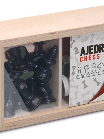 Piezas AJEDREZ Nº3 EN CAJA DE MADERA
