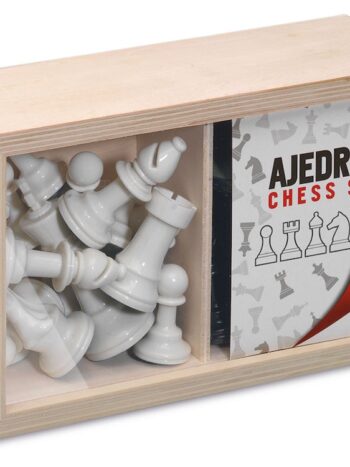 Piezas AJEDREZ Nº4 EN CAJA DE MADERA