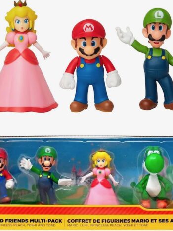 PACK 5 FIGURAS DE 6 CM SUPER MARIO