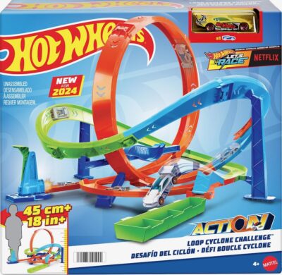 PISTA HOT WHEELS CICLÓN LOOPING EXTREMO
