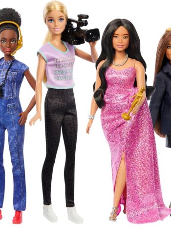 PACK 4 MUÑECAS BARBIE "MUJERES DEL CINE"