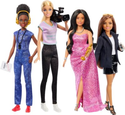 PACK 4 MUÑECAS BARBIE "MUJERES DEL CINE"