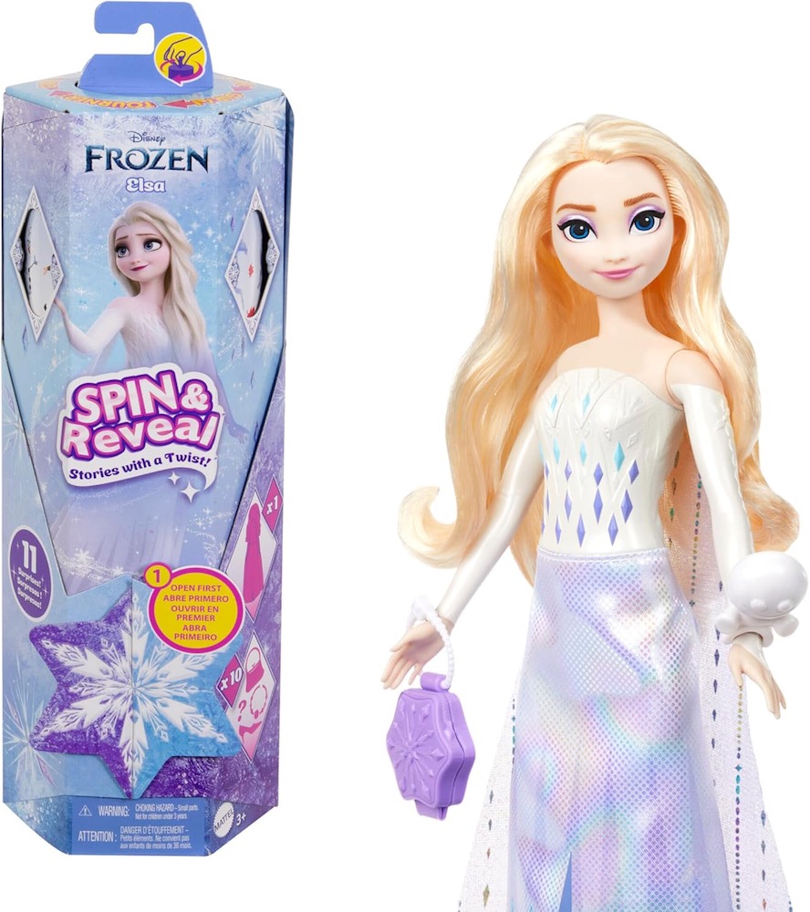 MUÑECA FROZEN ELSA SPIN Y REVEAL