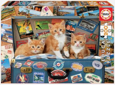 Puzzle GATITOS VIAJEROS 200
