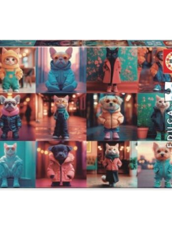 Puzzle ANIMALES DE MODA 200