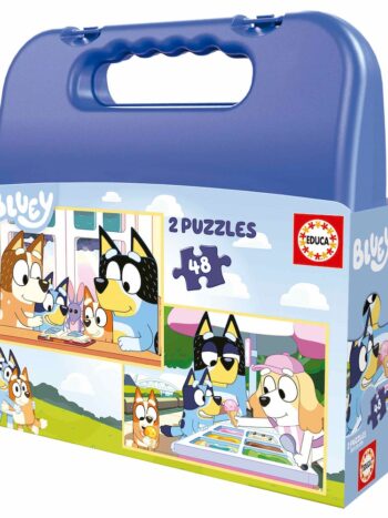 Puzzle MALETA 2X48 BLUEY