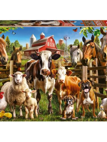Puzzle LOS TRAVIESOS DE LA GRANJA 500