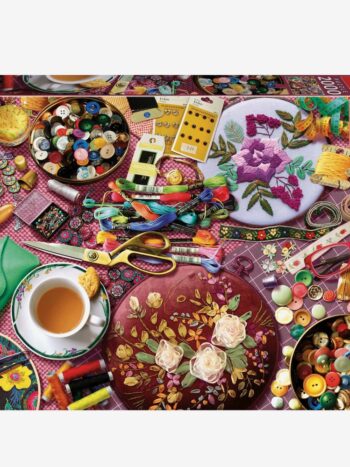 Puzzle LA MESA DE COSTURA 2000